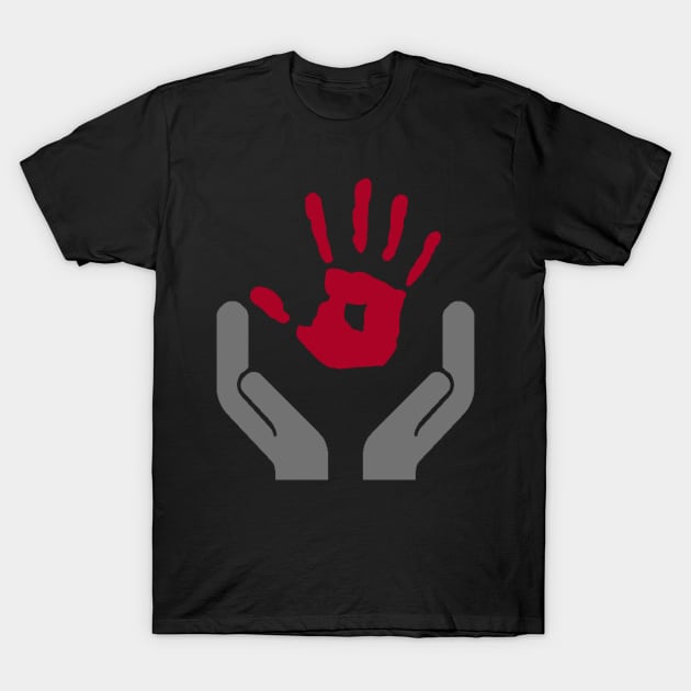 The Art of the Hand T-Shirt by NovaOven